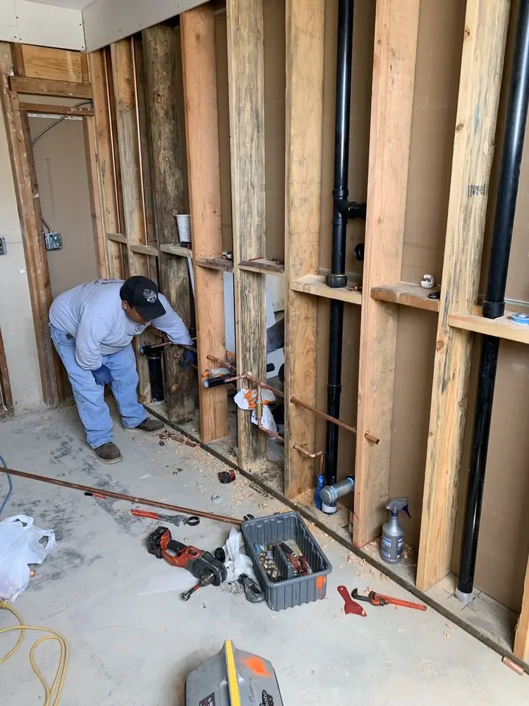 Commercial rough-in plumbing for Water Heater Replacement in Sauk Village